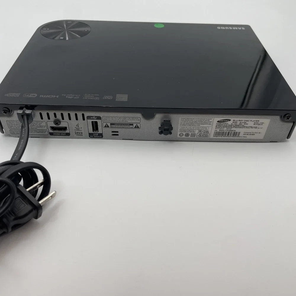 Samsung BD-E5400 Blu-Ray DVD/Wi-Fi Streaming W/ HDMI+Remote Tested